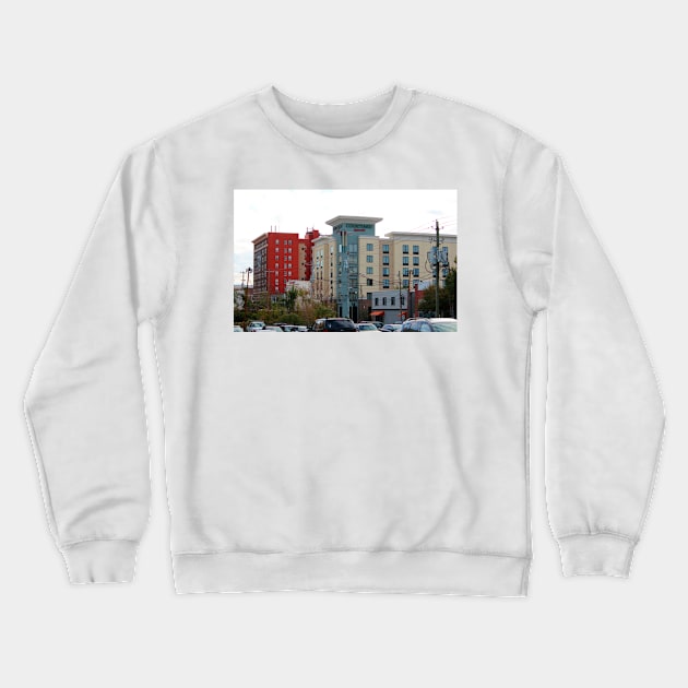 Architecture In Wilmington Crewneck Sweatshirt by Cynthia48